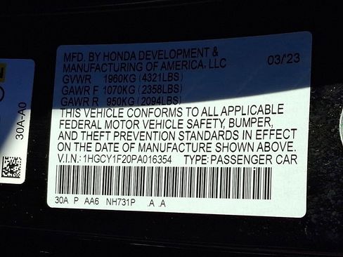 Used 2023 Honda Accord LX image 27