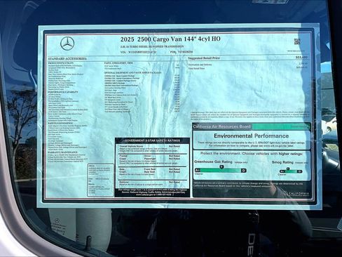 New 2025 Mercedes-Benz Sprinter 2500 image 19