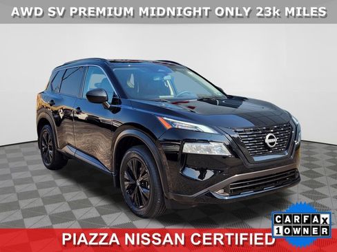 Certified 2023 Nissan Rogue SV w/ SV Premium B Package AWD/4WD image 1