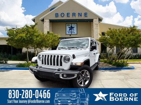 Used 2023 Jeep Wrangler Sahara w/ Cold Weather Group AWD/4WD image 1