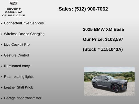 Used 2025 BMW XM AWD/4WD image 18
