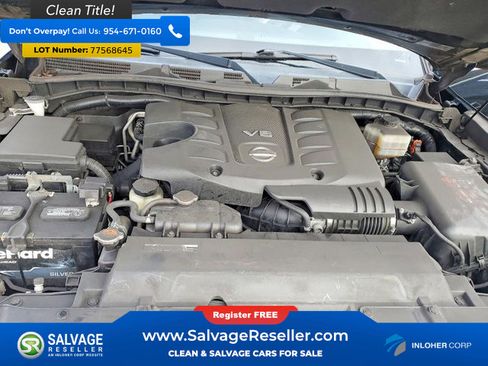 Used 2017 Nissan Armada Platinum w/ Captain Seat Package AWD/4WD image 16