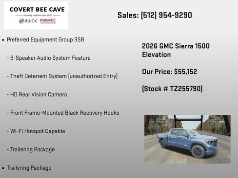 New 2026 GMC Sierra 1500 Elevation AWD/4WD image 24