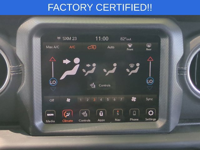 Certified 2022 Jeep Wrangler Unlimited Sahara w/ Cold Weather Group AWD/4WD image 24