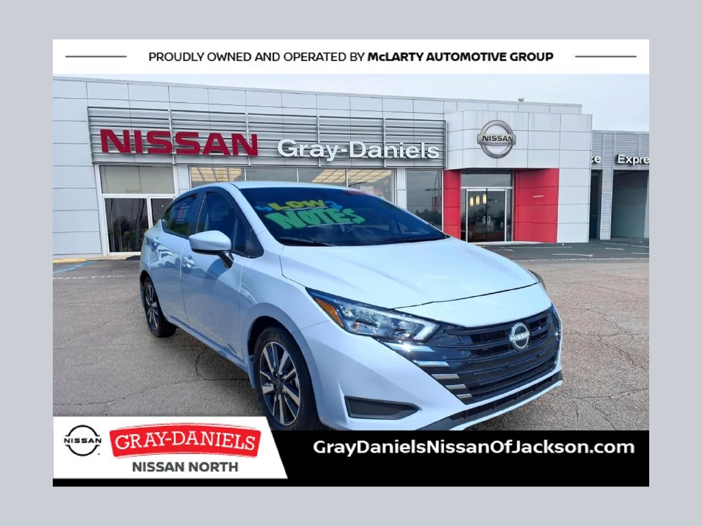Certified 2025 Nissan Versa SV w/ Trunk Package FWD 360° Tour