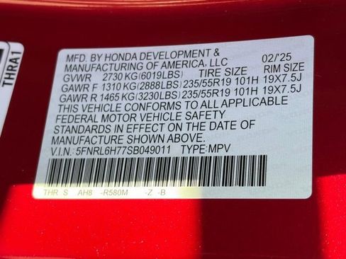 Used 2025 Honda Odyssey Sport-L image 35