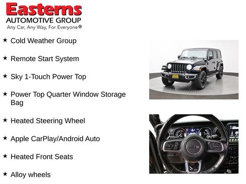 Used 2022 Jeep Wrangler Unlimited Sahara w/ Cold Weather Group AWD/4WD image 11