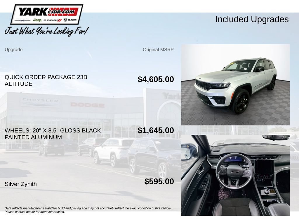 Certified 2024 Jeep Grand Cherokee Altitude AWD/4WD image 5