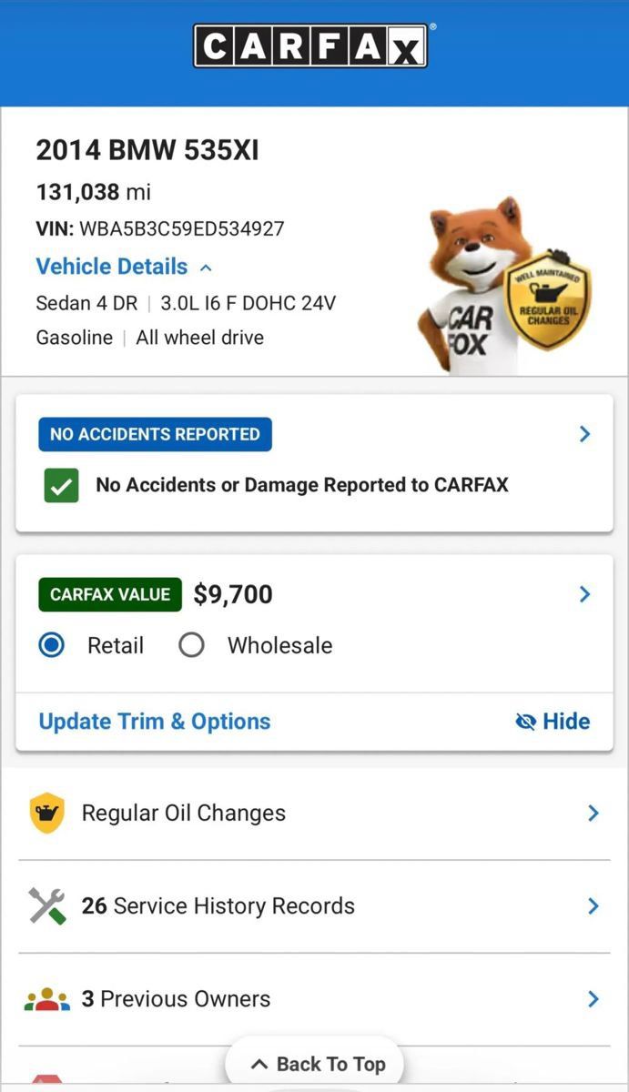 Used 2014 BMW 535i xDrive Sedan AWD/4WD image 11