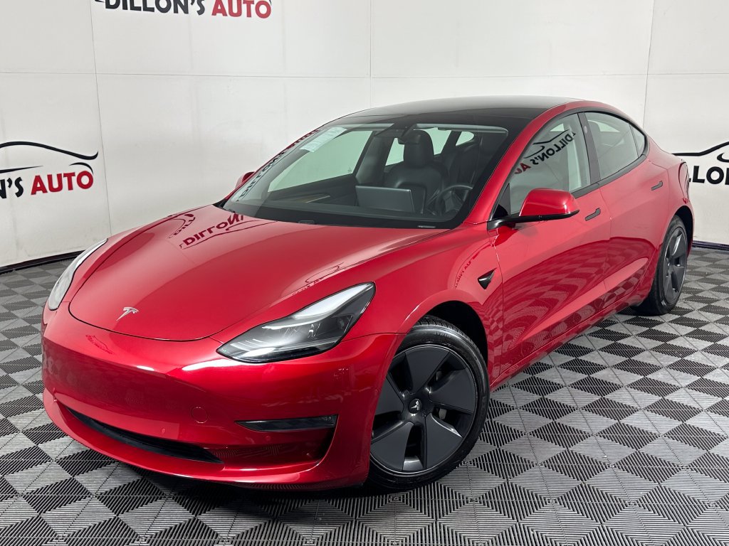 Used 2021 Tesla Model 3 Long Range AWD/4WD image 1