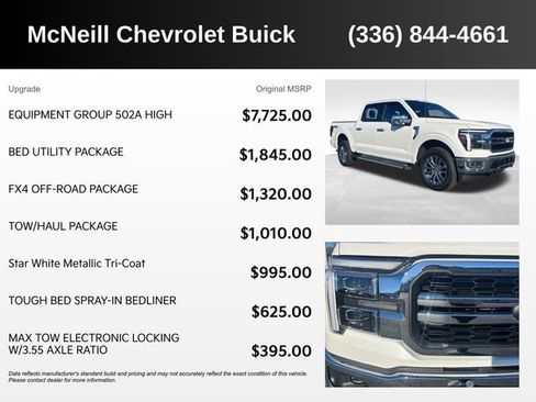 Used 2025 Ford F150 Lariat w/ Equipment Group 502A High image 5