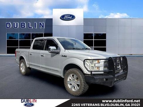 Used 2015 Ford F150 Platinum w/ Equipment Group 701A Luxury AWD/4WD image 1
