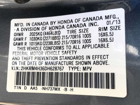 Used 2013 Honda CR-V LX image 33