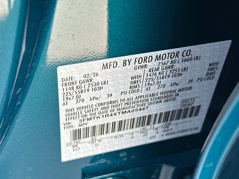 New 2026 Ford Mustang Mach-E Select RWD image 27