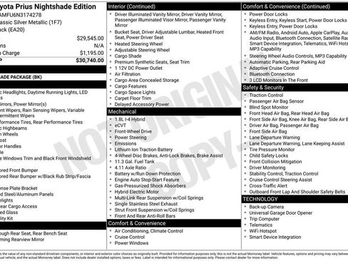 Used 2022 Toyota Prius FWD image 9