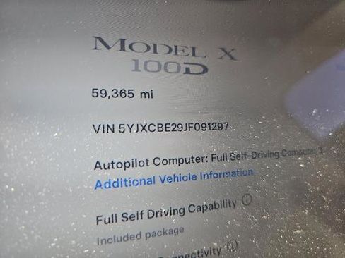 Used 2018 Tesla Model X 100D AWD/4WD image 6