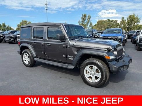Used 2020 Jeep Wrangler Unlimited Sport S AWD/4WD image 1