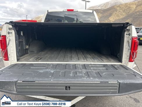 Used 2015 Ford F150 Platinum w/ Technology Package image 13