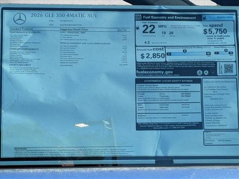 Used 2026 Mercedes-Benz GLE 350 4MATIC image 18