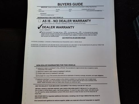 Used 2023 GMC Acadia SLE w/ Driver Convenience Package image 38