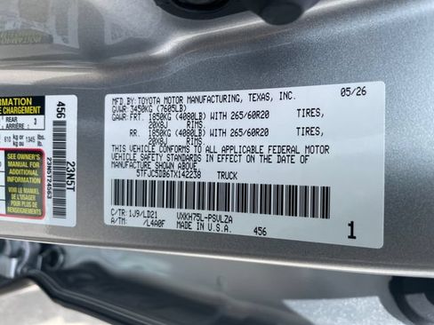 New 2026 Toyota Tundra Limited AWD/4WD image 26