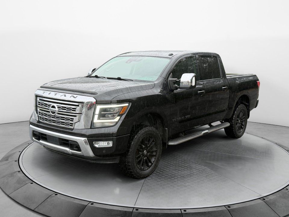 Used 2020 Nissan Titan SL w/ Moonroof Package AWD/4WD image 3
