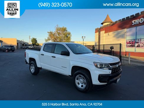 Used 2021 Chevrolet Colorado W/T w/ WT Convenience Package RWD image 3