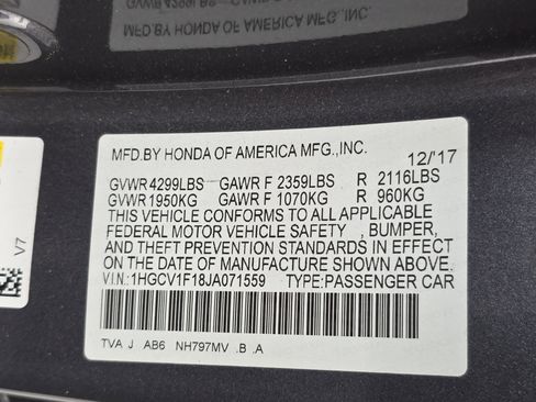 Used 2018 Honda Accord LX image 32