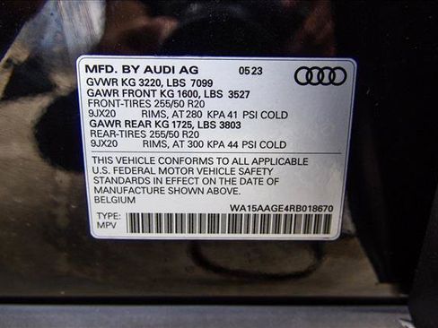 Certified 2024 Audi Q8 e-tron Premium Plus AWD/4WD image 29