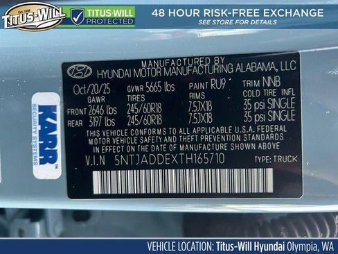 New 2026 Hyundai Santa Cruz SE image 71