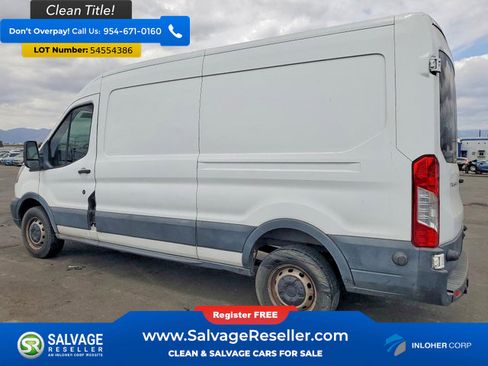 Used 2017 Ford Transit 250 148 Medium Roof RWD image 3