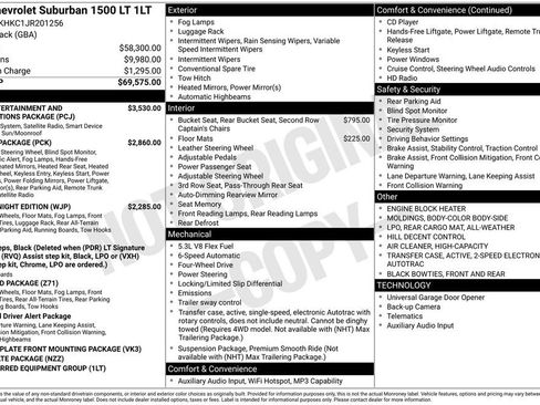 Used 2018 Chevrolet Suburban LT image 42