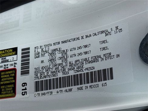 New 2026 Toyota Tacoma SR5 image 29