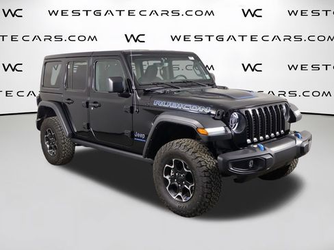 Used 2023 Jeep Wrangler Unlimited Rubicon 4xe w/ Cold Weather Group AWD/4WD image 45