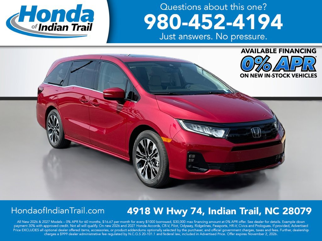 New 2027 Honda Odyssey Elite 360° Tour
