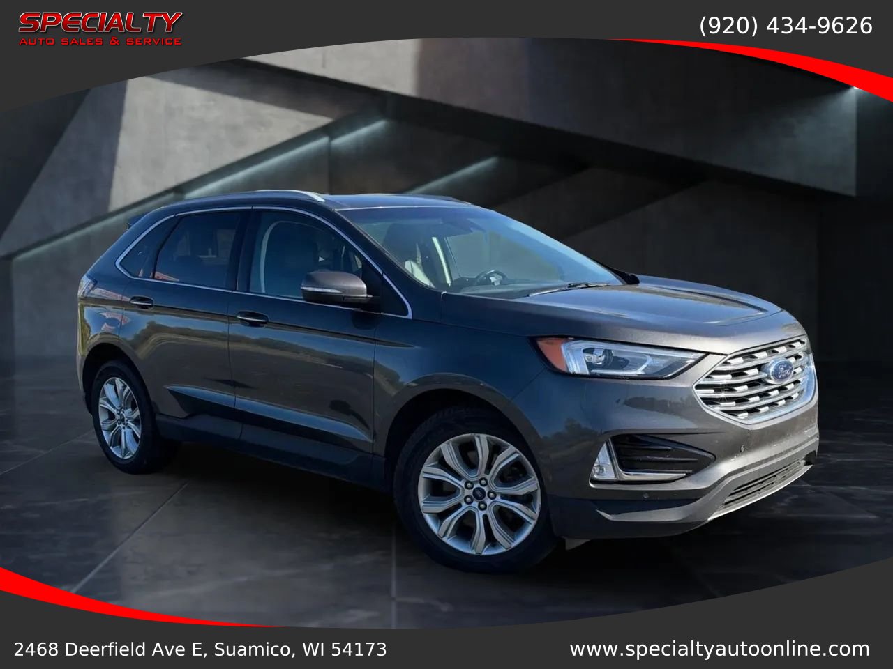 Used 2020 Ford Edge Titanium AWD/4WD image 2