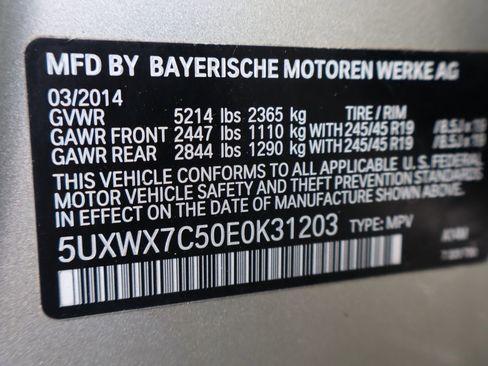 Used 2014 BMW X3 xDrive35i AWD/4WD image 47