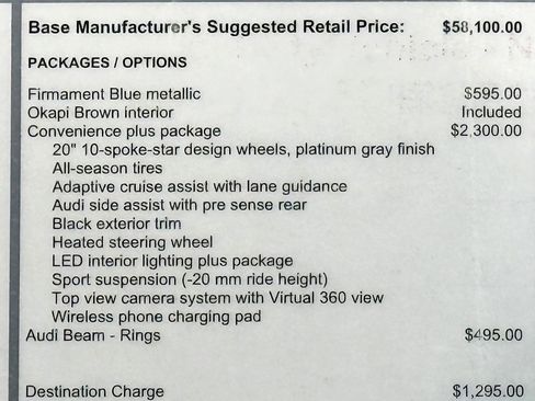 Used 2025 Audi A6 2.0T Premium image 3