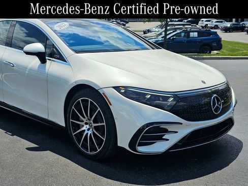 Certified 2022 Mercedes-Benz EQS 580 4MATIC Sedan image 2