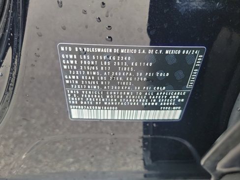 Certified 2024 Volkswagen Tiguan S FWD image 38