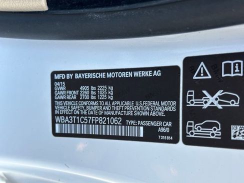 Used 2015 BMW 428i xDrive Convertible w/ Premium Package image 32