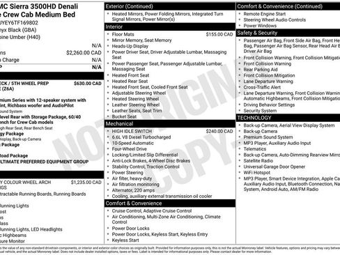 Used 2026 GMC Sierra 3500 Denali Ultimate AWD/4WD image 31