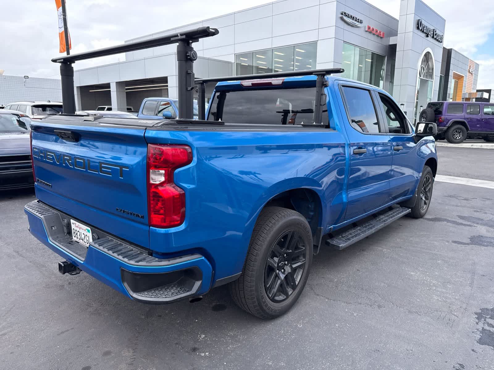 Used 2024 Chevrolet Silverado 1500 Custom w/ LPO, Dark Essentials Package RWD image 12