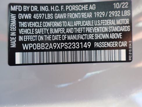 Used 2023 Porsche 911 Targa 4 GTS image 42