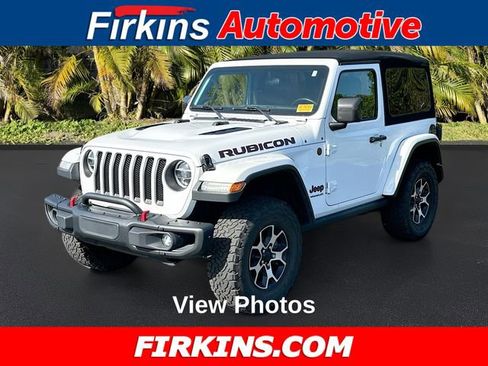 Used 2021 Jeep Wrangler Rubicon w/ Steel Bumper Group image 1