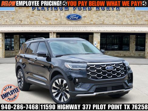 New 2026 Ford Explorer Platinum w/ LUX Leather Package AWD/4WD image 1