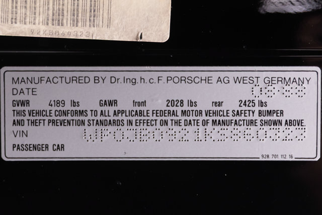 Used 1989 Porsche 928 S4 RWD image 94