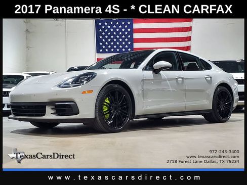 Used 2017 Porsche Panamera 4S AWD/4WD image 1
