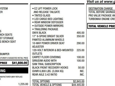 Used 2025 GMC Sierra 1500 Pro w/ Pro Value Package image 2