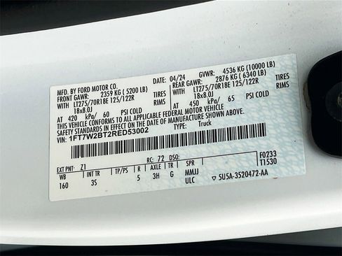 Used 2024 Ford F250 XLT w/ FX4 Off-Road Package image 29